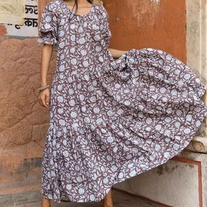 Daughters of India “Sahana” Maxi Dress XS